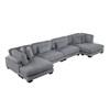 Traverse 4 pc Sectional (8555GY*2AC2VC) image 1