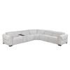 McPherson Power Reclining Fabric 6 pc Sectional (9455CLD*6LRRRPWH) image 1