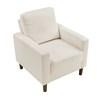 Crandall Stationary Fabric Chair (9520BEG-1) image 3