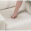 Crandall Stationary Fabric Loveseat (9520BEG-2) image 5