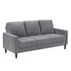 Crandall Stationary Fabric Sofa (9520GRY-3) image 2