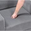 Crandall Stationary Fabric Sofa (9520GRY-3) image 4