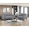 Crandall Stationary Fabric Sofa (9520GRY-3) image 5