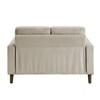 Crandall Stationary Fabric Loveseat (9520TPE-2) image 4
