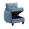 Garren Fabric 8 pc Sectional (9557BUE*8SCOT) image 5