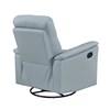 Swivel Glider Leather Match Recliner (9620BUE-1) image 4