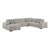 Raife Fabric 4 pc Sectional (9624TP*42RLC) image 1