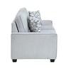 Gael Stationary Fabric Loveseat (9660GY-2) image 3