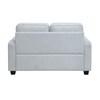 Gael Stationary Fabric Loveseat (9660GY-2) image 4