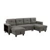 Robinson Fabric Sleeper Sectional (9705DB*42AVC) image 1
