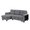 Robinson Fabric Sleeper Sectional (9705GY*32AVC) image 1