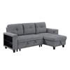 Robinson Fabric Sleeper Sectional (9705GY*32AVC) image 2