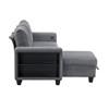 Robinson Fabric Sleeper Sectional (9705GY*32AVC) image 5
