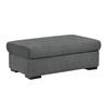 Athena Fabric Ottoman (9720DGY-4) image 2