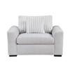 Athena Stationary Fabric Chair (9720GRY-1) image 1