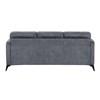 Stationary Fabric Sofa (9733DGY-3) image 3