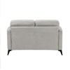 Tellot Stationary Fabric Loveseat (9733TAN-2) image 4