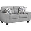 Stationary Fabric Loveseat (8416GY-2) image 1
