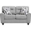 Stationary Fabric Loveseat (8416GY-2) image 2