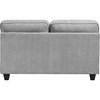 Stationary Fabric Loveseat (8416GY-2) image 4