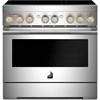 36-inch, 5.1 cu. ft. Freestanding Induction Range with Wi-Fi (JPIFC736RL) image 1