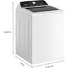 4.6 cu. ft. Top Loading Washer with Built-in Faucet (WTW5020SW) image 9