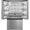 36-inch, 29.3 cu. ft. Freestanding French 3-Door Refrigerator External Water and Ice Dispensing System (MRF29D2AST) image 2