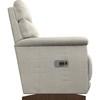 Fauteuil inclinable motorisé berçant Fulton en tissu (10X717 C203531) image 3