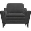 Balmoral Stationary Leather Chair (77488-02-TORREY-CRACKED-PEPPER) image 2