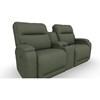 Maverly Reclining Fabric Loveseat with Console (FSL910RC4 18071) image 1