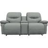 Leya Power Reclining Fabric Loveseat with Console (L670RQ7 18512B) image 2