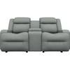 O'Neil Power Reclining Fabric Loveseat with Console (L920RY4 18512B) image 2