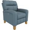 Wynne Leather Match Recliner (0L10HBLU 41362AL) image 1