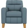 Wynne Leather Match Recliner (0L10HBLU 41362AL) image 2