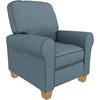 Kayne Leather Match Recliner (0L40HBLU 41362AL) image 1