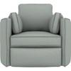 Luana Swivel Fabric Recliner (0L68 18512B) image 2