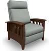 Tuscan Power Fabric Recliner (2LP20DP 18512B) image 1