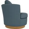 Tina Swivel Leather Match Chair (2998HBL 41362AL) image 3