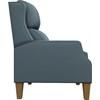 Pauley Power Leather Match Recliner (3LP50HBLU 41362AL) image 3
