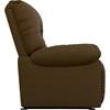 Zaynah Swivel Glider Leather Match Recliner (9MW25LV 71295L) image 3
