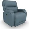 Maverly Power Rocker Leather Match Recliner (9NZ17LU 41362AL) image 1