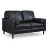 Bryceview Stationary Leather Match Loveseat (2120535C) image 1