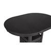 Oval Hartwell Counter Height Dining Table with Pedestal Base (2795BK-T-4260) image 3