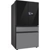 36 Inch 23 Cu.Ft. Bespoke AI Counter Depth 4-Door French Door Refrigerator (RF90F23BECRAA) image 3