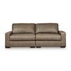 Veronella Leather Match 2 pc Sectional (7610664/7610665) image 1