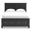 Lanolee Queen Panel Bed with Storage (B687-57/B687-54S/B687-99) image 3