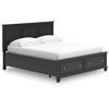 Lanolee California King Panel Bed with Storage (B687-58/B687-56S/B687-95) image 1