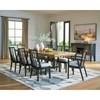 Galliden Dining Table with Trestle Base (D841-55) image 20