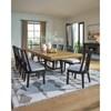 Galliden Dining Table with Trestle Base (D841-55) image 8