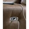 Beckley Place Power Reclining Leather Look Loveseat with Console (PC9180218) image 10